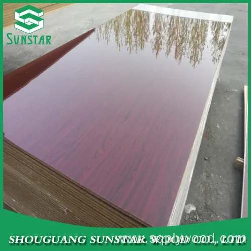 Glossy Matt Embossed Melamine Boards for Kitchen and Furniture